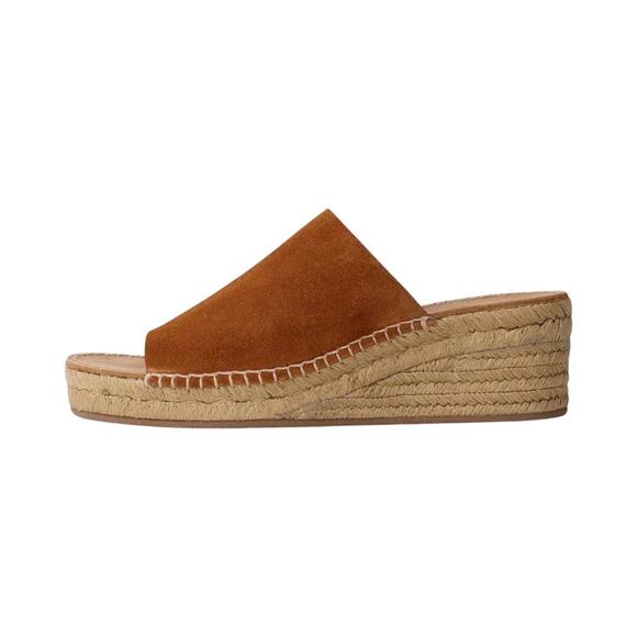 rag & bone Shoes - Rag & Bone Viv espadrille Suede Wedge Sandals Size 37.5 USA Size 7.5